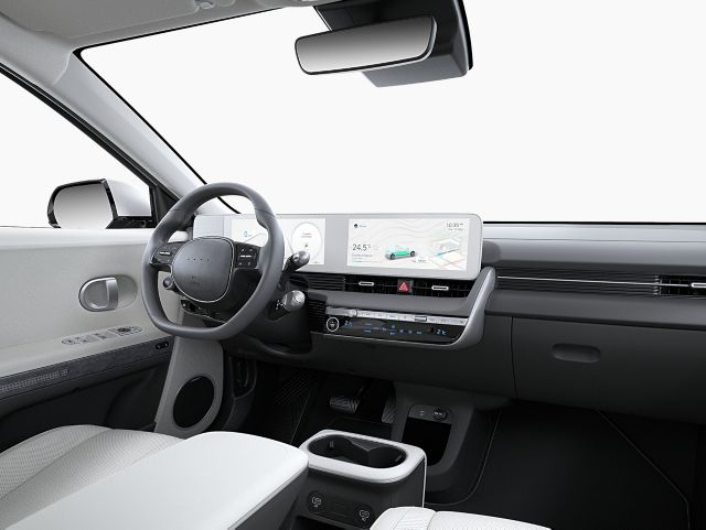 Design kokpitu Hyundai IONIQ 5.