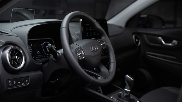 Design interiéru nového modelu Hyundai KONA.