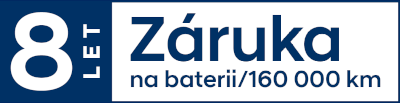 8letá záruka na trakční akumulátor u nového modelu IONIQ 5.